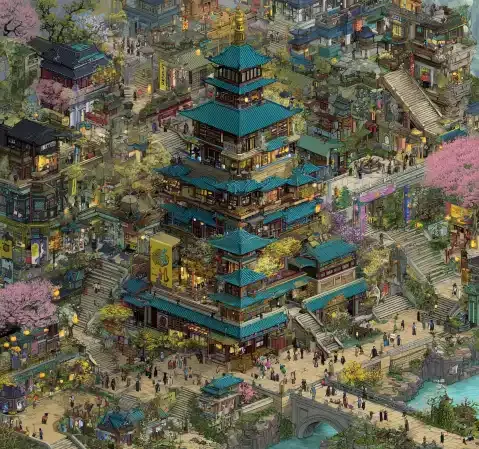 作品条目《雾都钟楼手记》的封面图，幻想设定方向