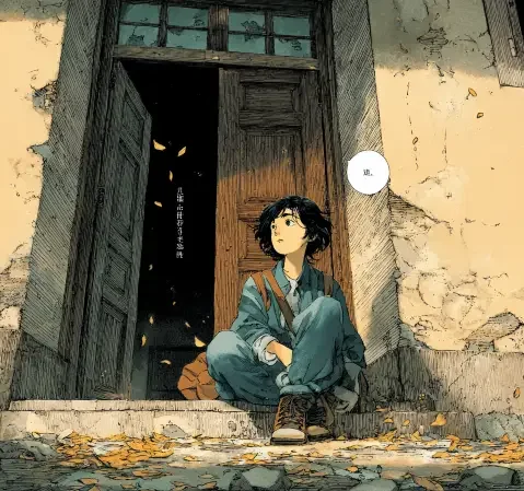 作品条目《合租第七个月》的封面图，都市日常方向